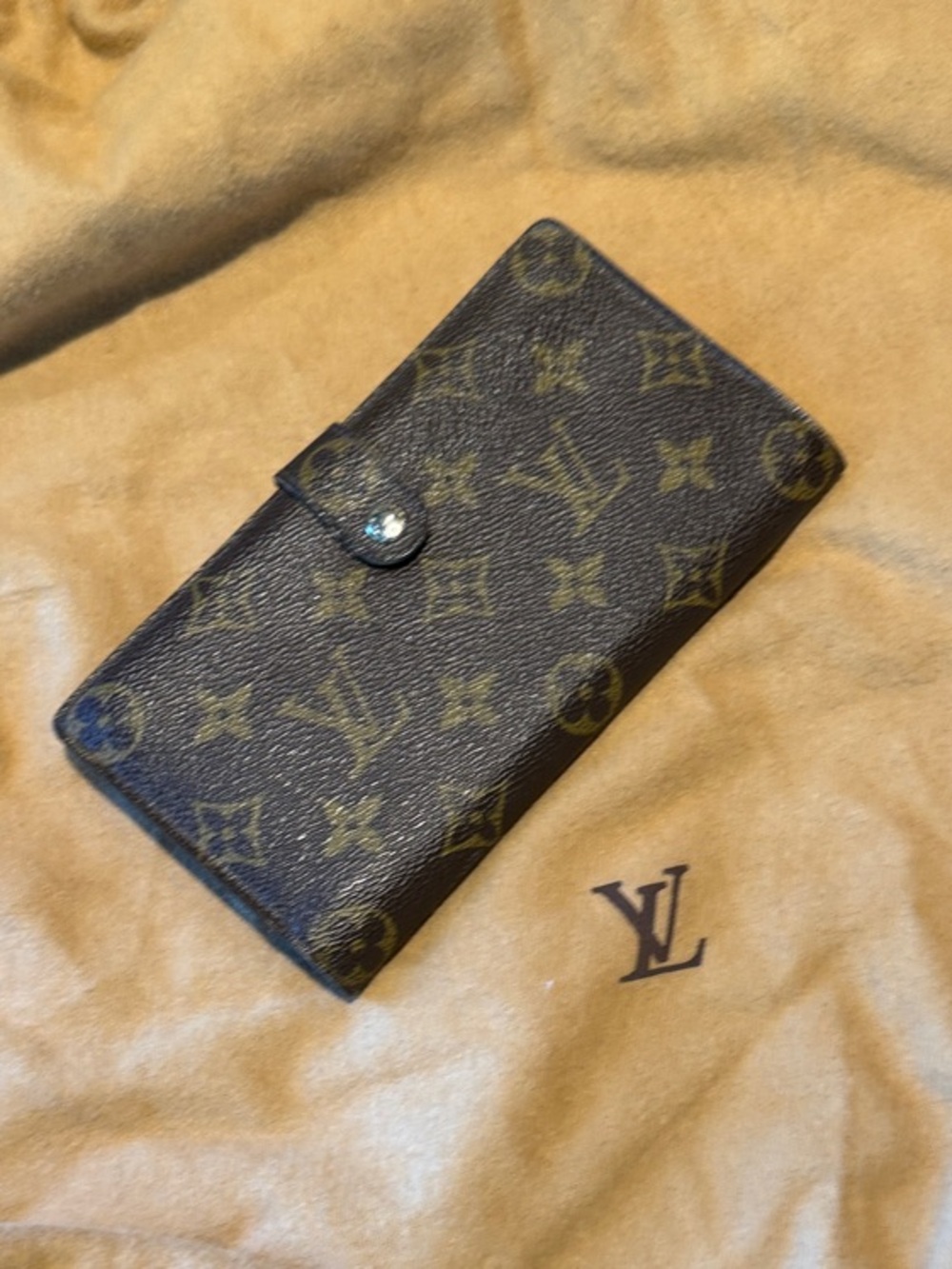 Louis Vuitton Monogram Snap Continental Wallet - Dark Brown/Golden Monogram